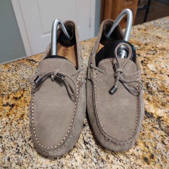 Soldini Women's Suede Loafers Size 10.5 or 42 #20473 Made in Italy - Picture 8 of 13